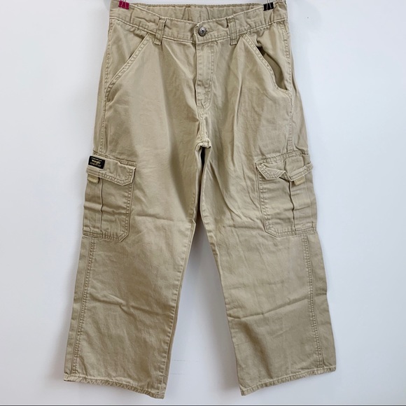 Wrangler Khaki Cargo Pants - Picture 3 of 5